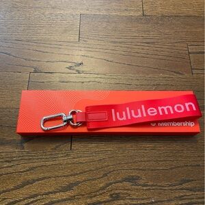 Lululemon Red Key Chain